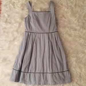 Seersucker Lands' End Sundress
